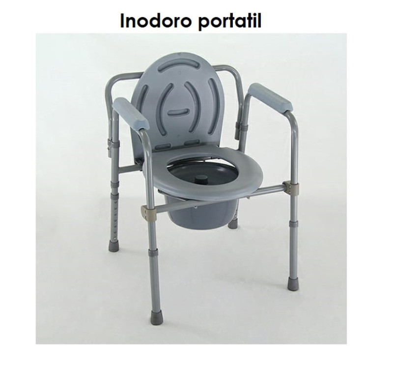 Inodoro Portatil C/Rodos– Electrolab Medic